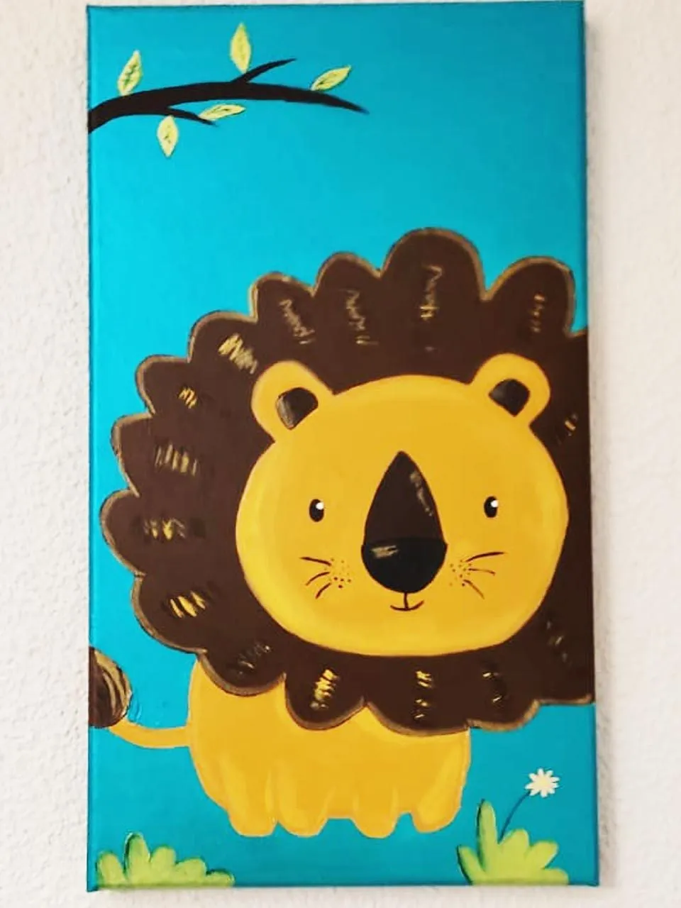 Acrylique et aquarelle