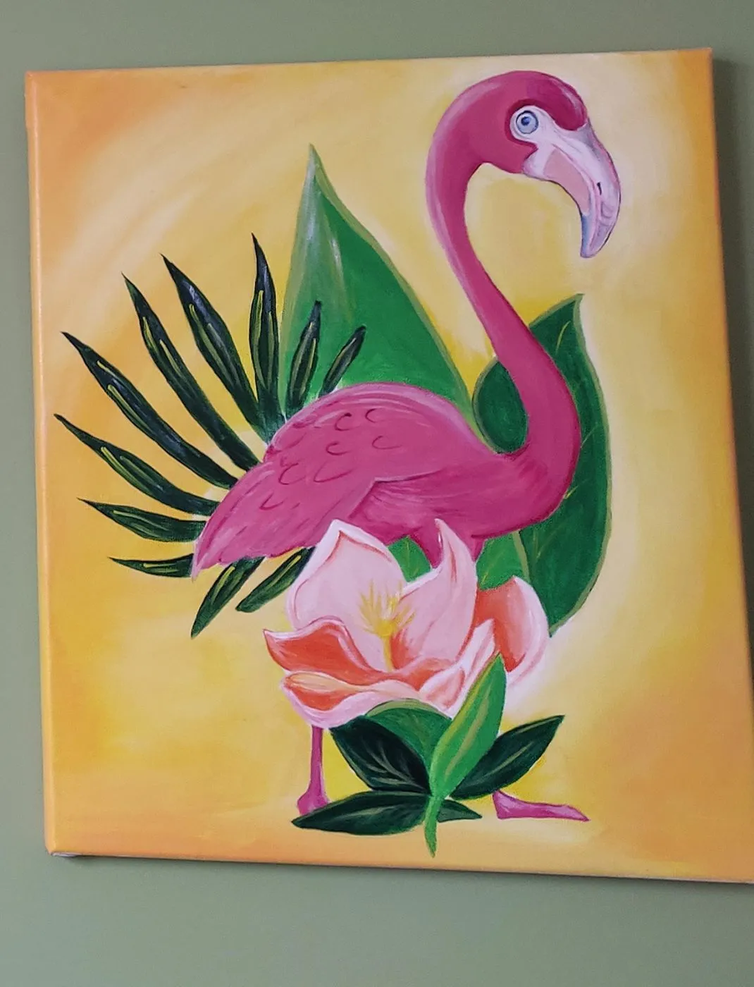 Acrylique et aquarelle