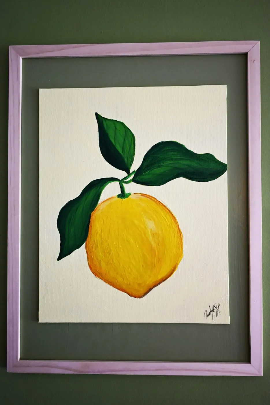 Acrylique et aquarelle