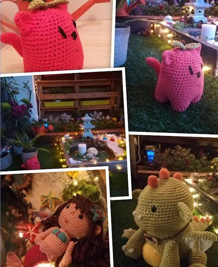 Amigurumis au crochet réalisés au Studio Créatif RV3